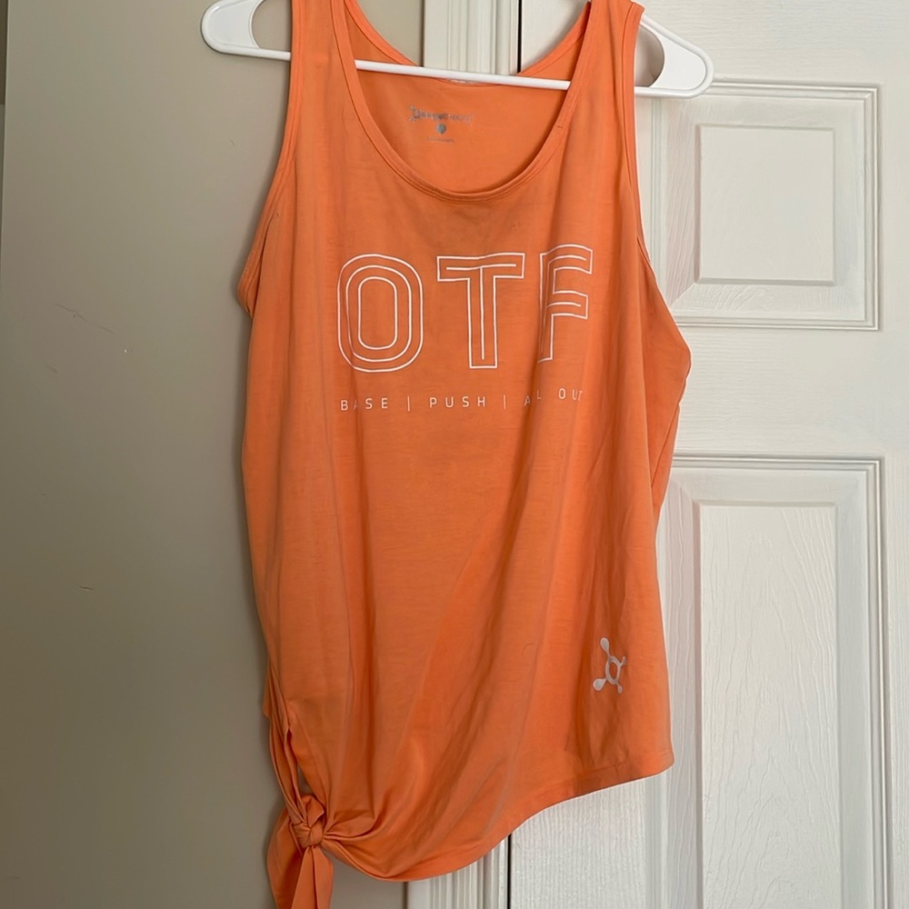 Orangetheory Side Tie Tank